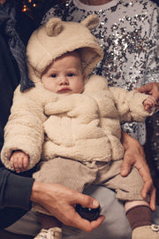 Veste bébé sherpa Naturel Titou
