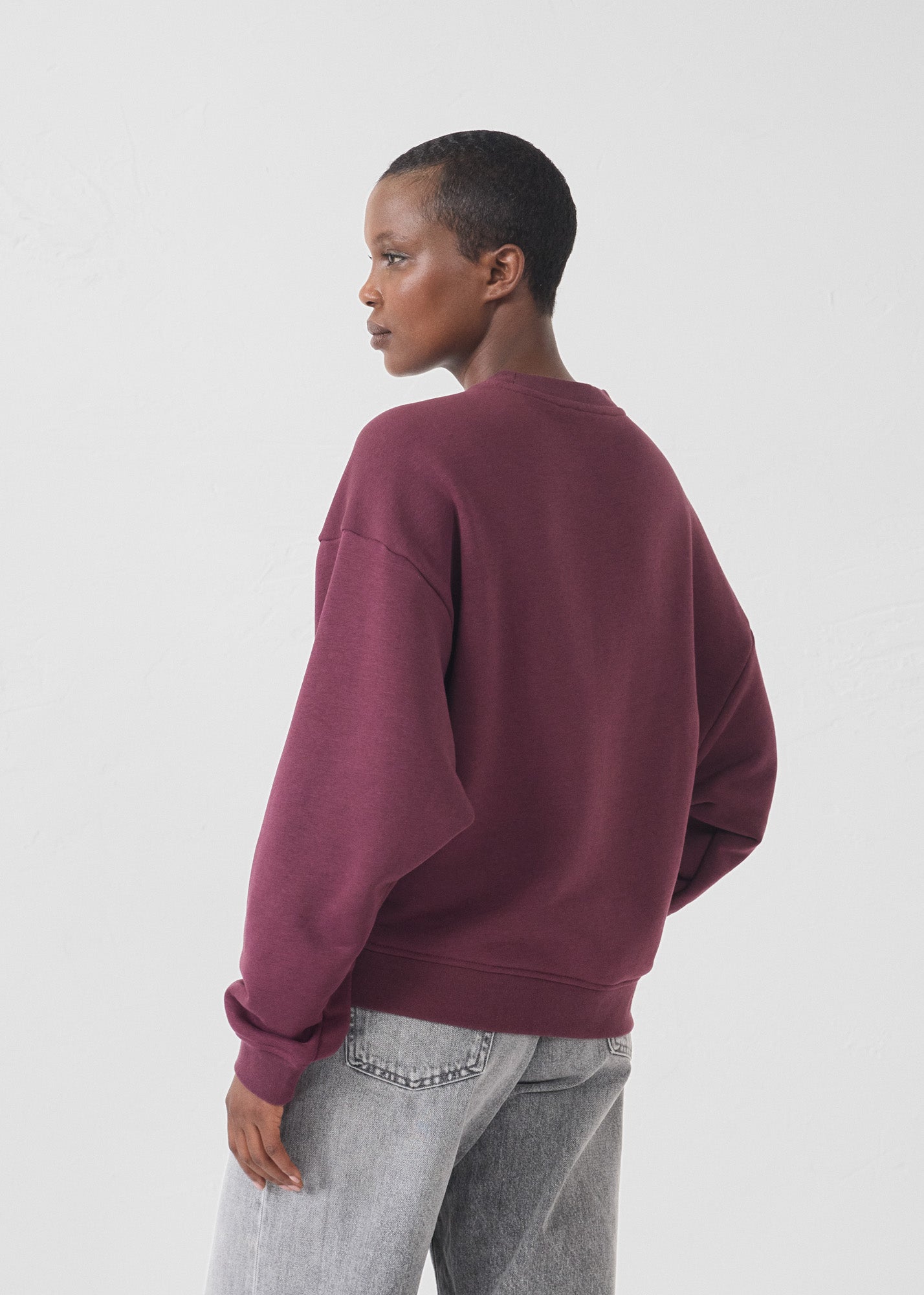 Sweatshirt Cerise noire Marlene