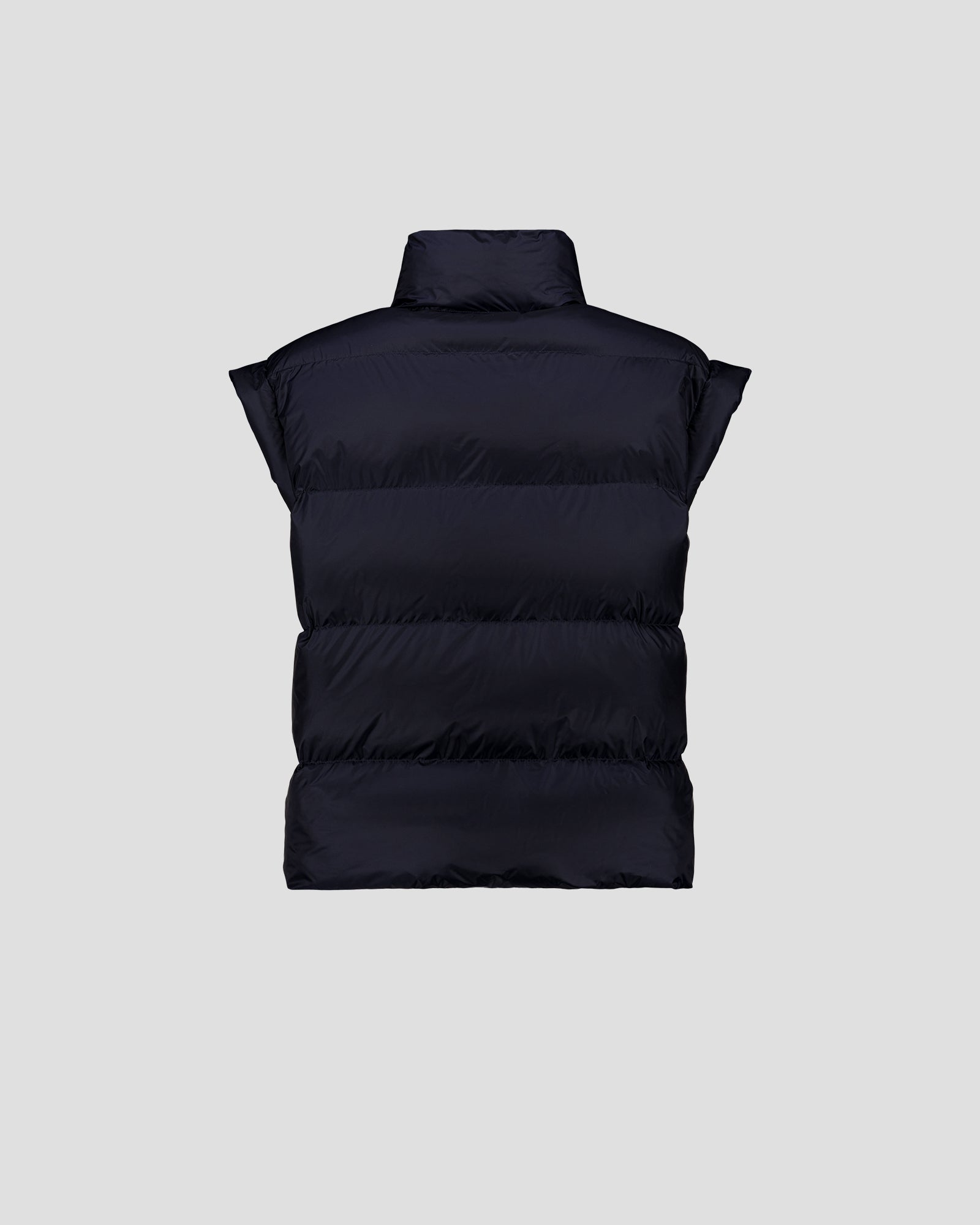 Doudoune courte oversize sans manches Marine Lyna