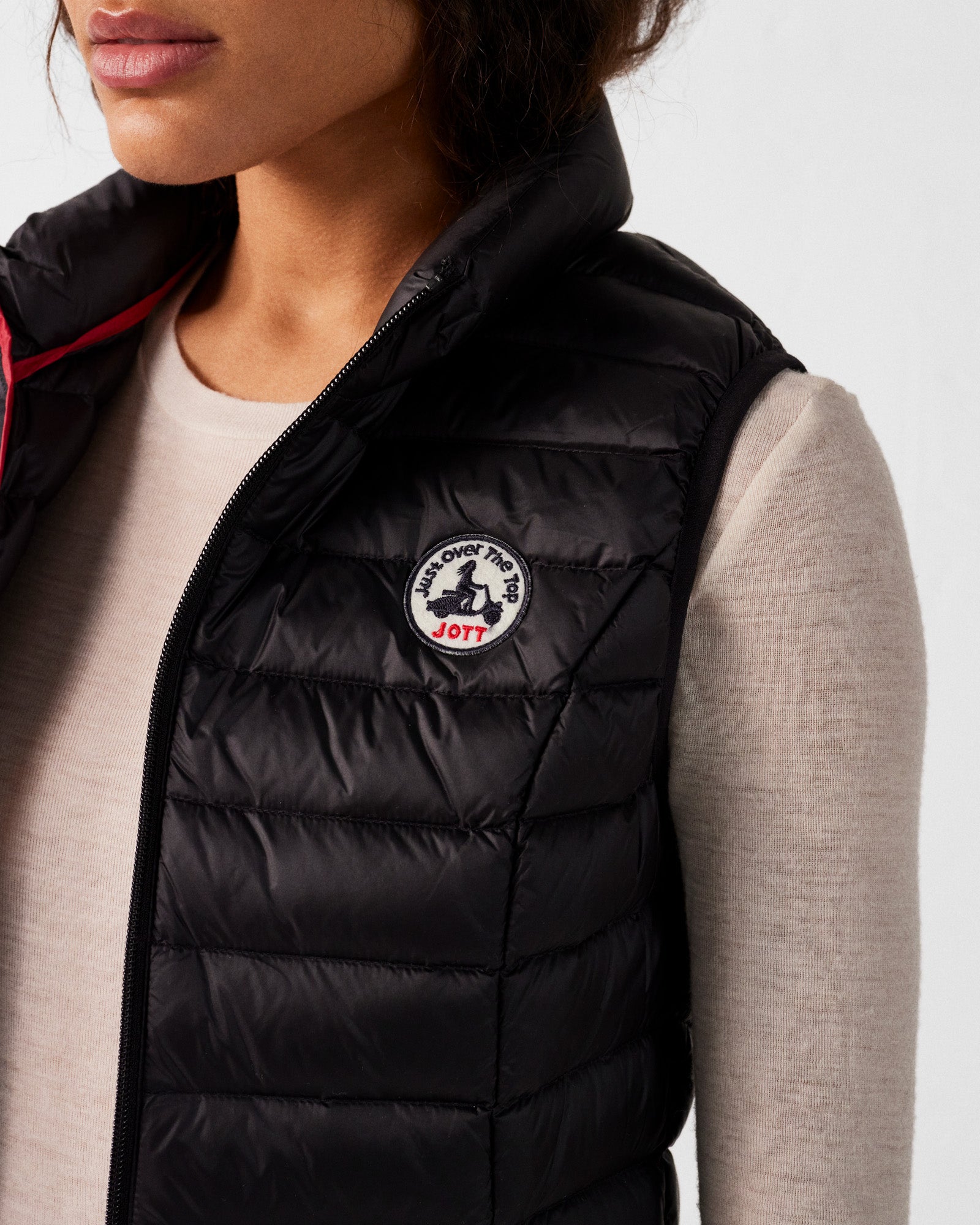 Doudoune légère sans manches Noir Seda