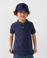 Polo enfant en coton Marine Ciro