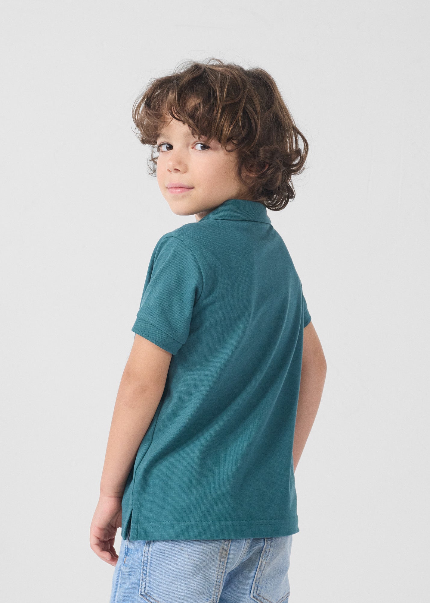 Polo enfant Deep lake Enzo