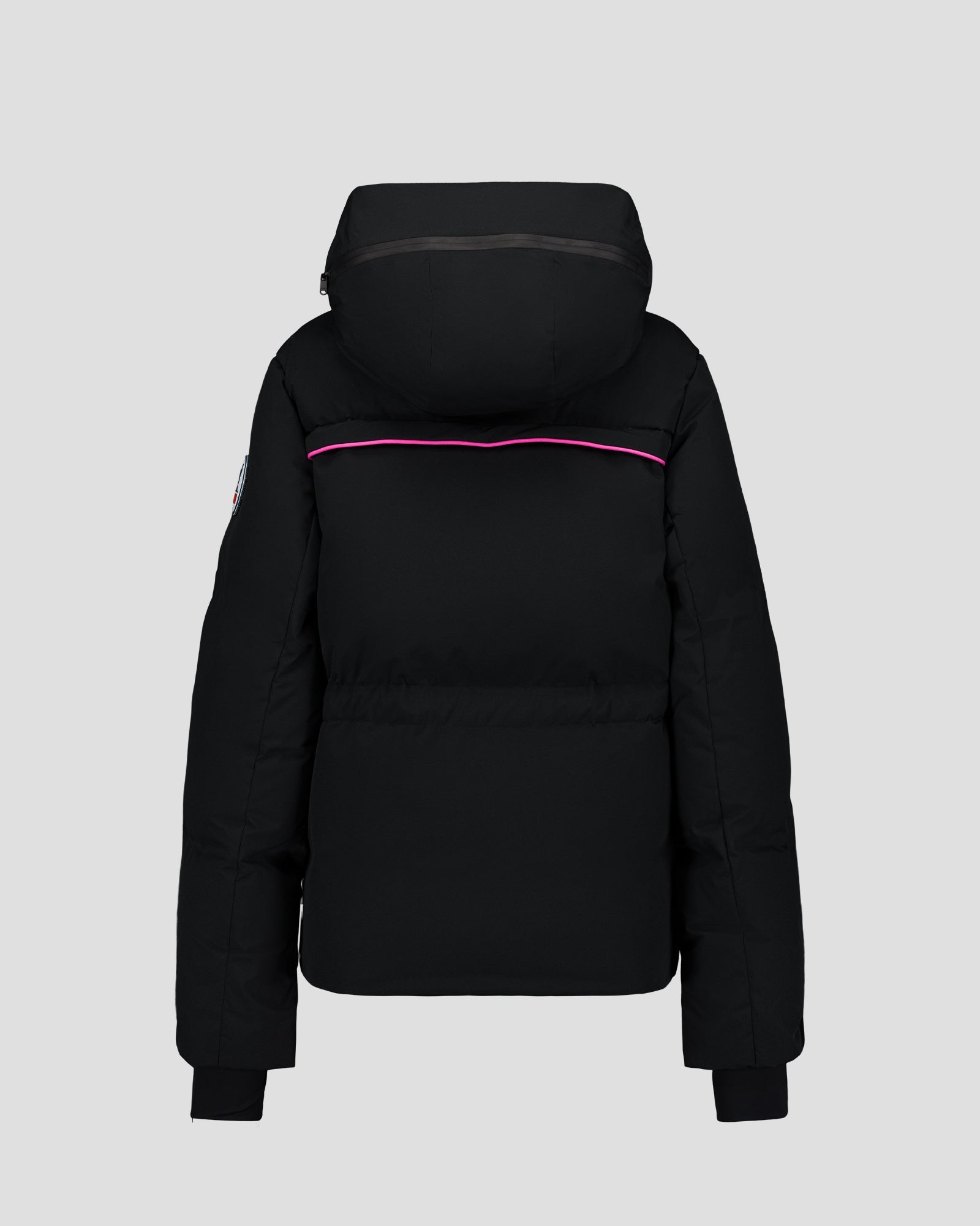 Doudoune ski Grand froid Noir Soldanelle