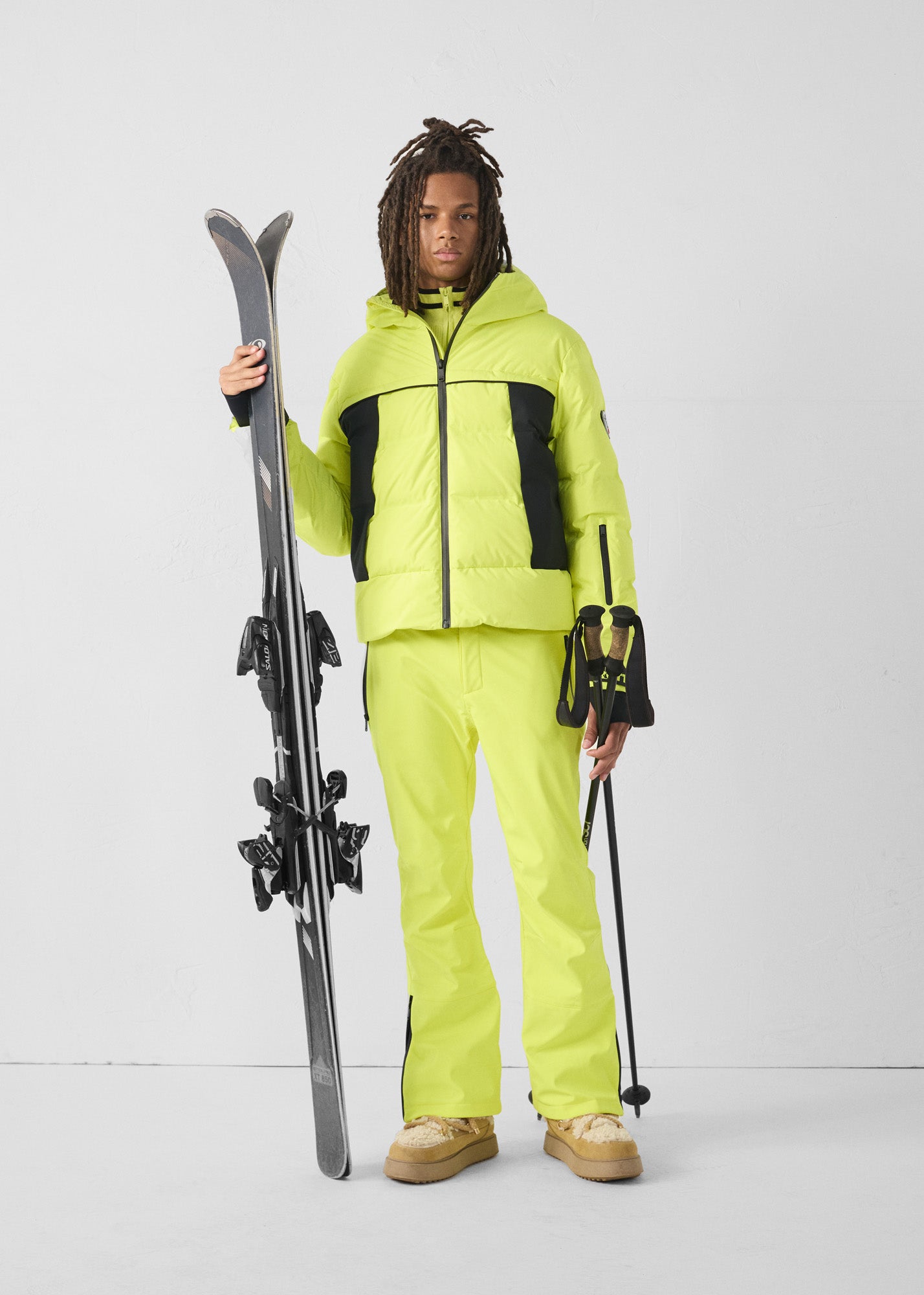 Pantalon ski Imperméable Grand froid Jaune elexir Cairn
