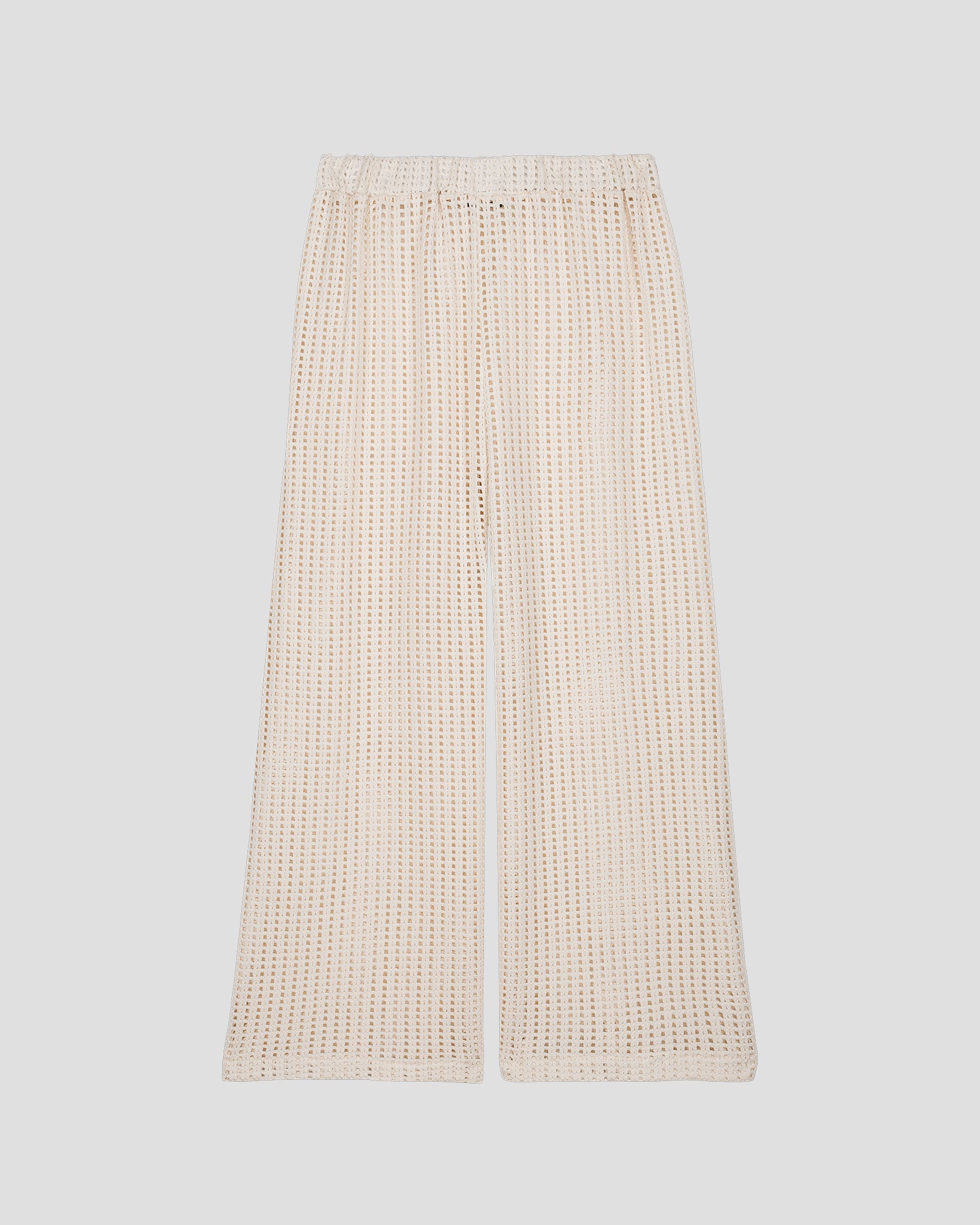 Pantalon en maille de coton Naturel Virginia