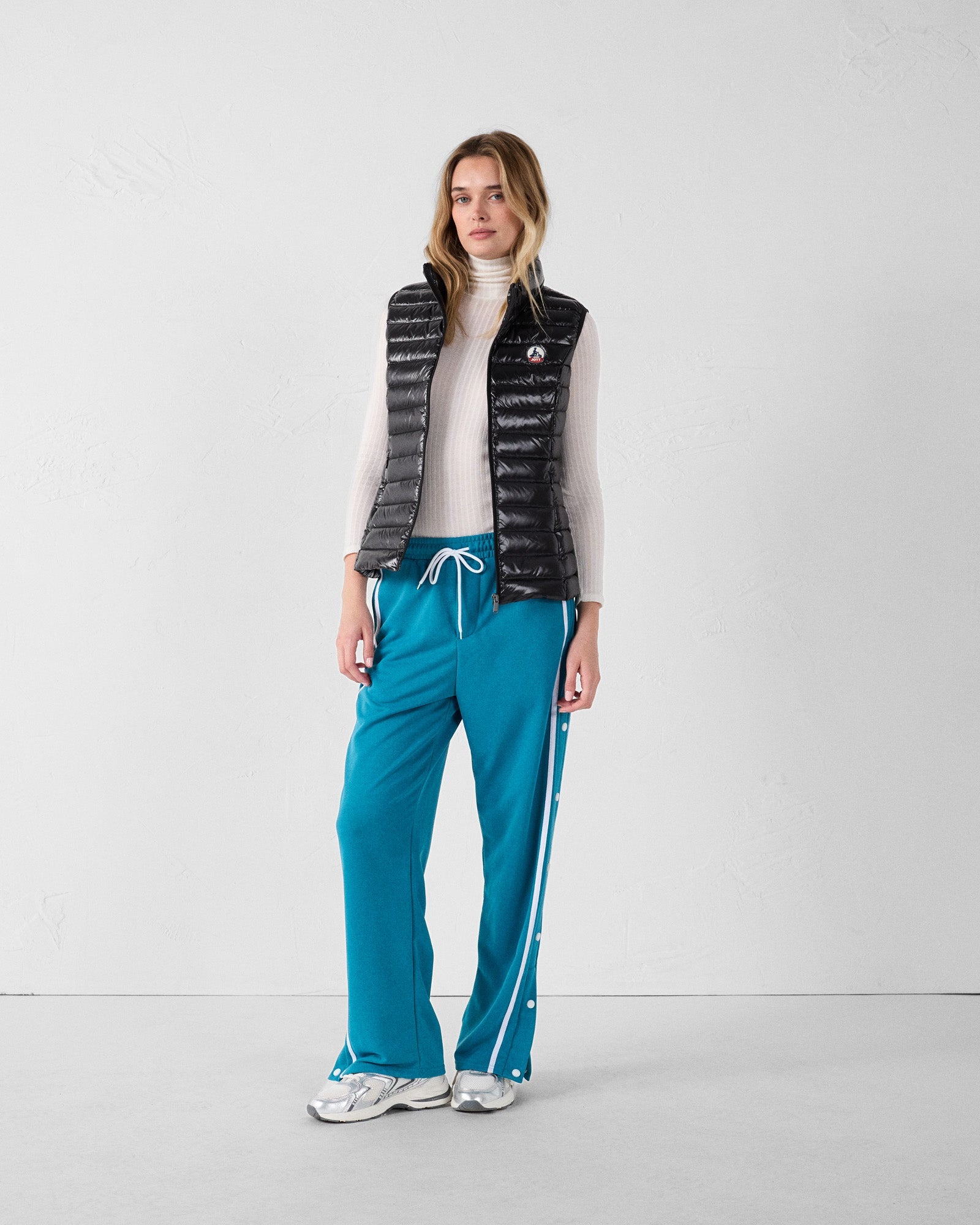 Doudoune légère sans manches Noir Seda shiny