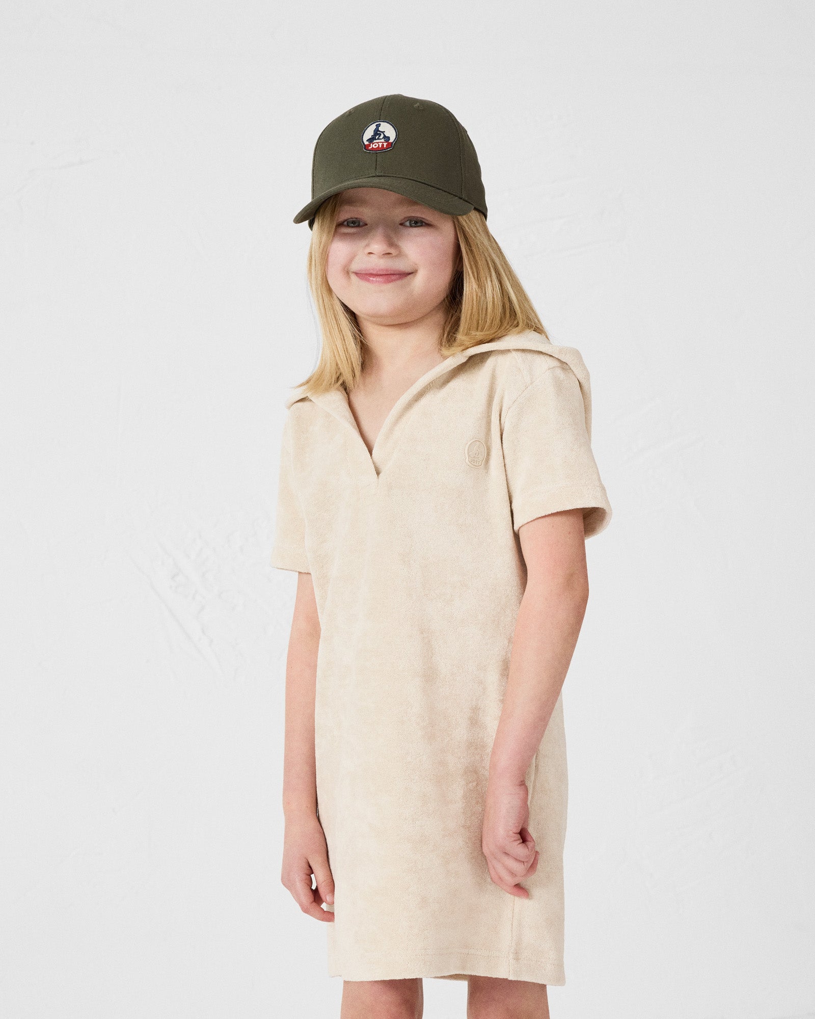 Robe éponge à capuche Sable enfant Flamingo