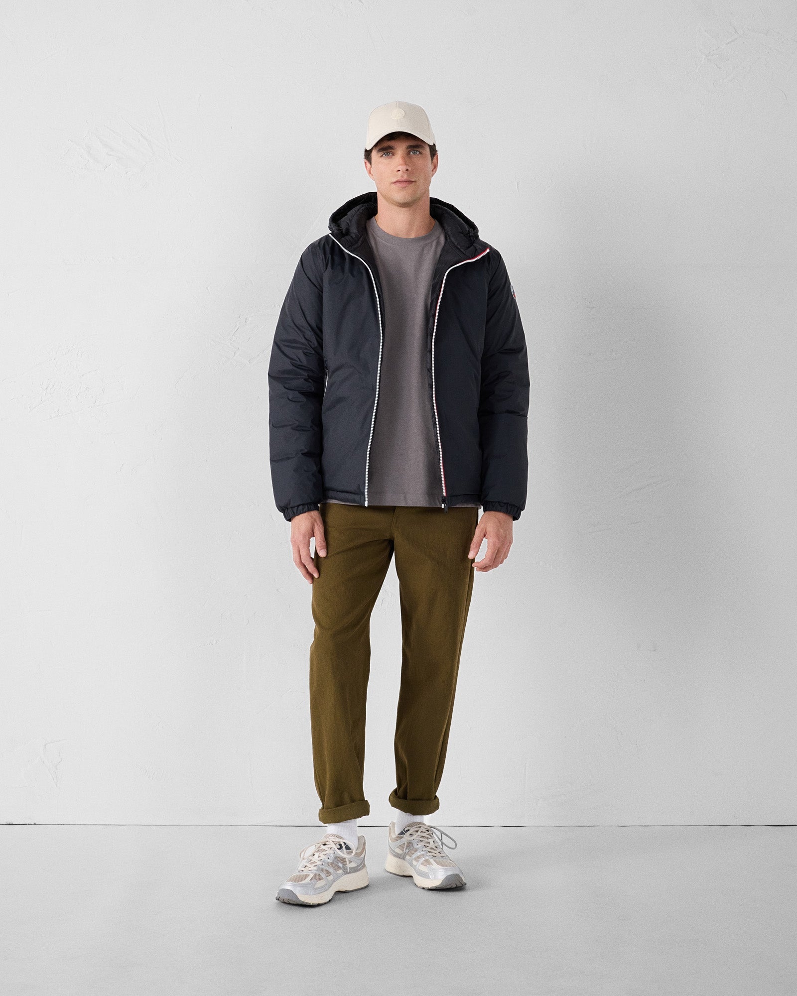 Doudoune réversible Noir Brummen