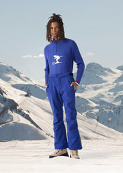 Pantalon ski Imperméable Grand froid Bleu cobalt Cairn
