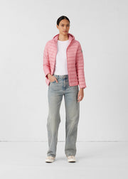 Doudoune légère à capuche Pink antique Cloe