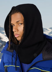 Cagoule en maille Noir Combe