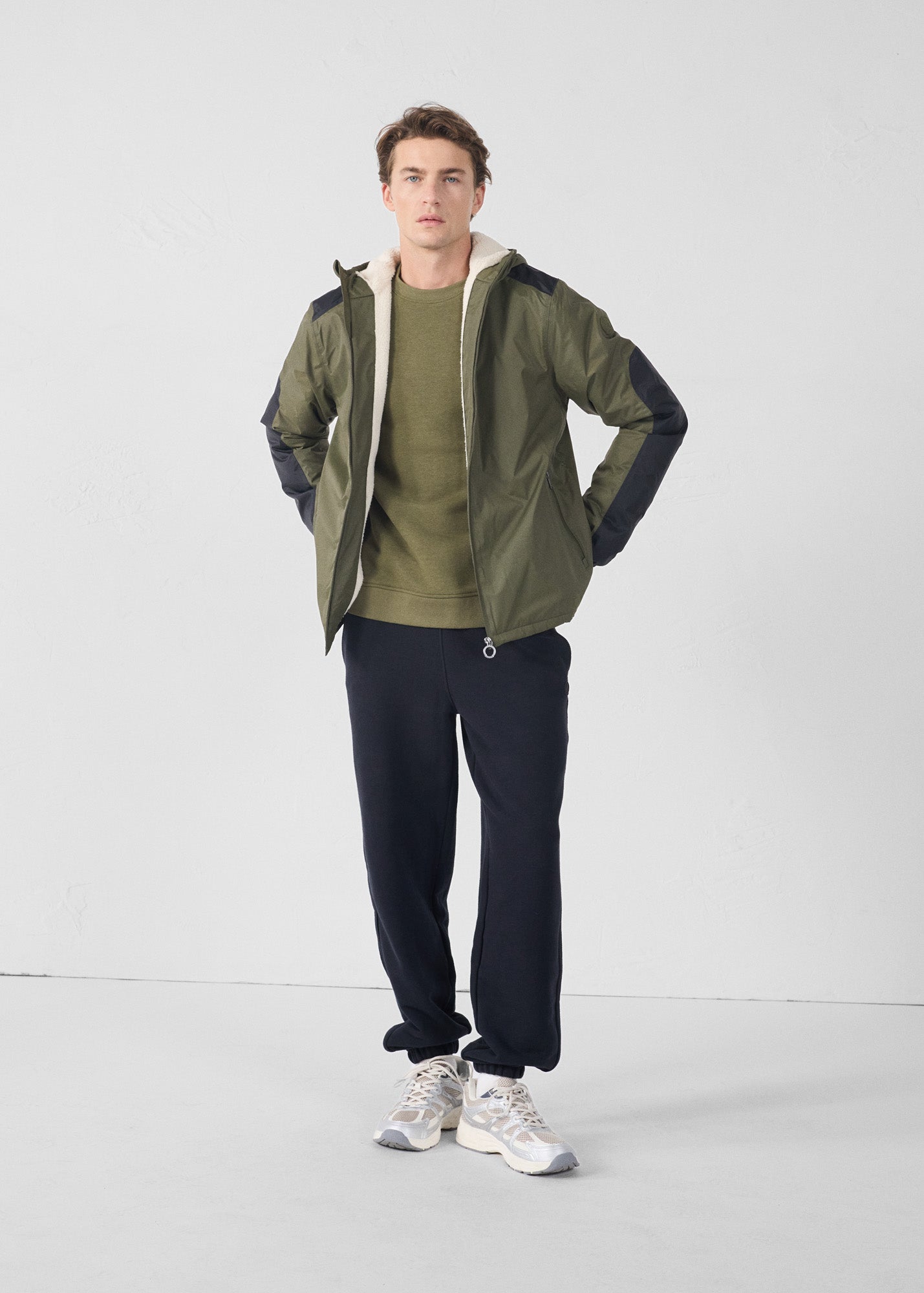 Imperméable sherpa Army Dippen sherpa
