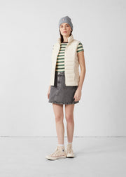 Doudoune sans manches stretch Naturel Grenada