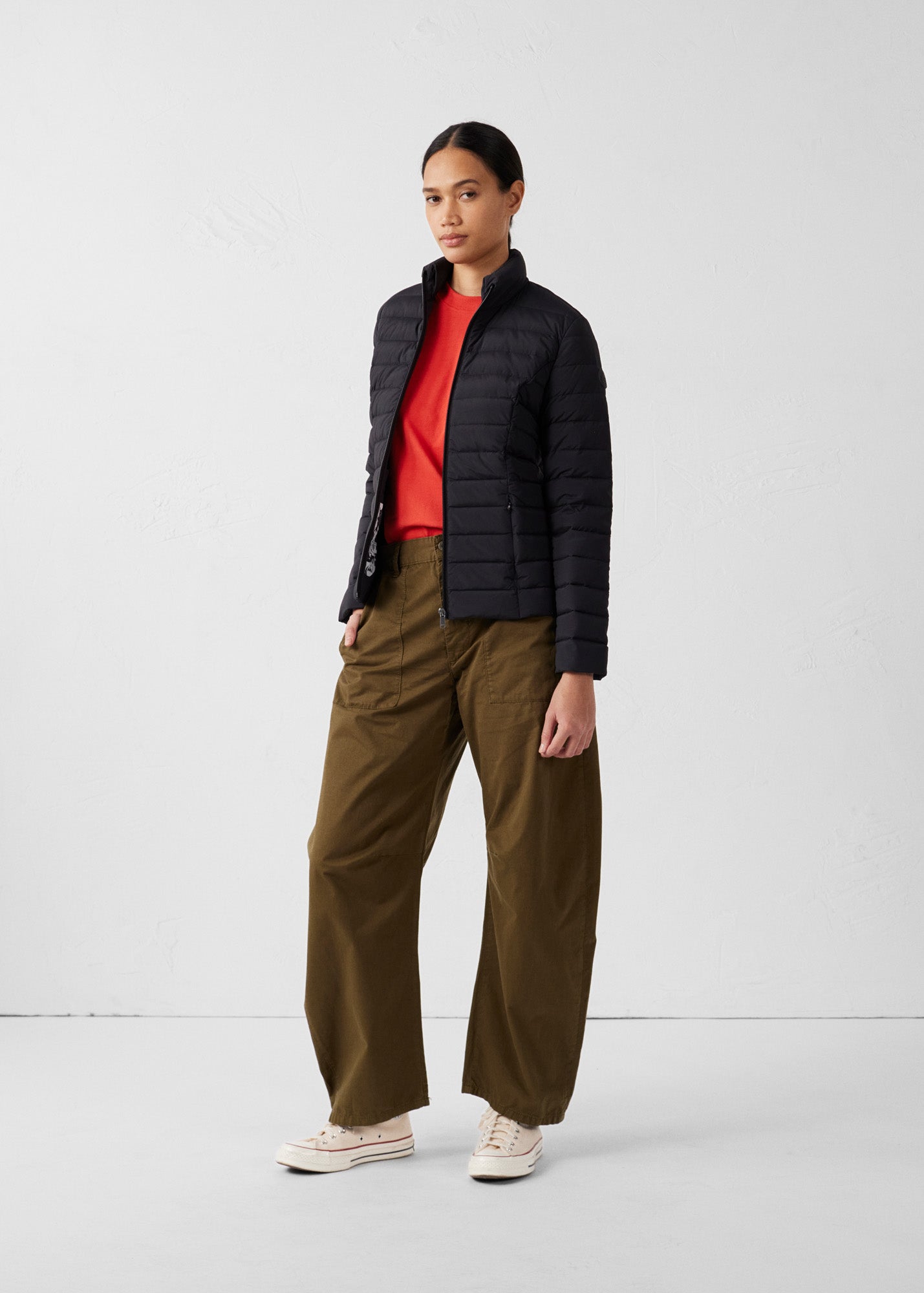 Doudoune stretch légère Noir Maia