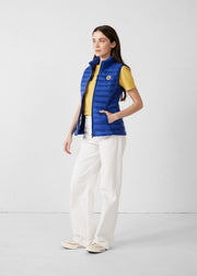 Doudoune légère sans manches Bleu cobalt Seda