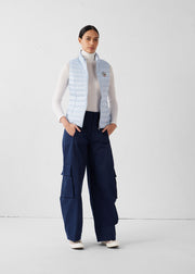 Doudoune légère sans manches Cendre marine Seda