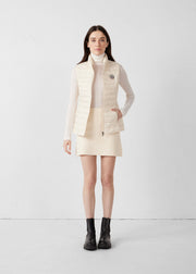 Doudoune légère sans manches Naturel Seda