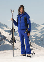Doudoune ski Grand froid Bleu cobalt Sereis