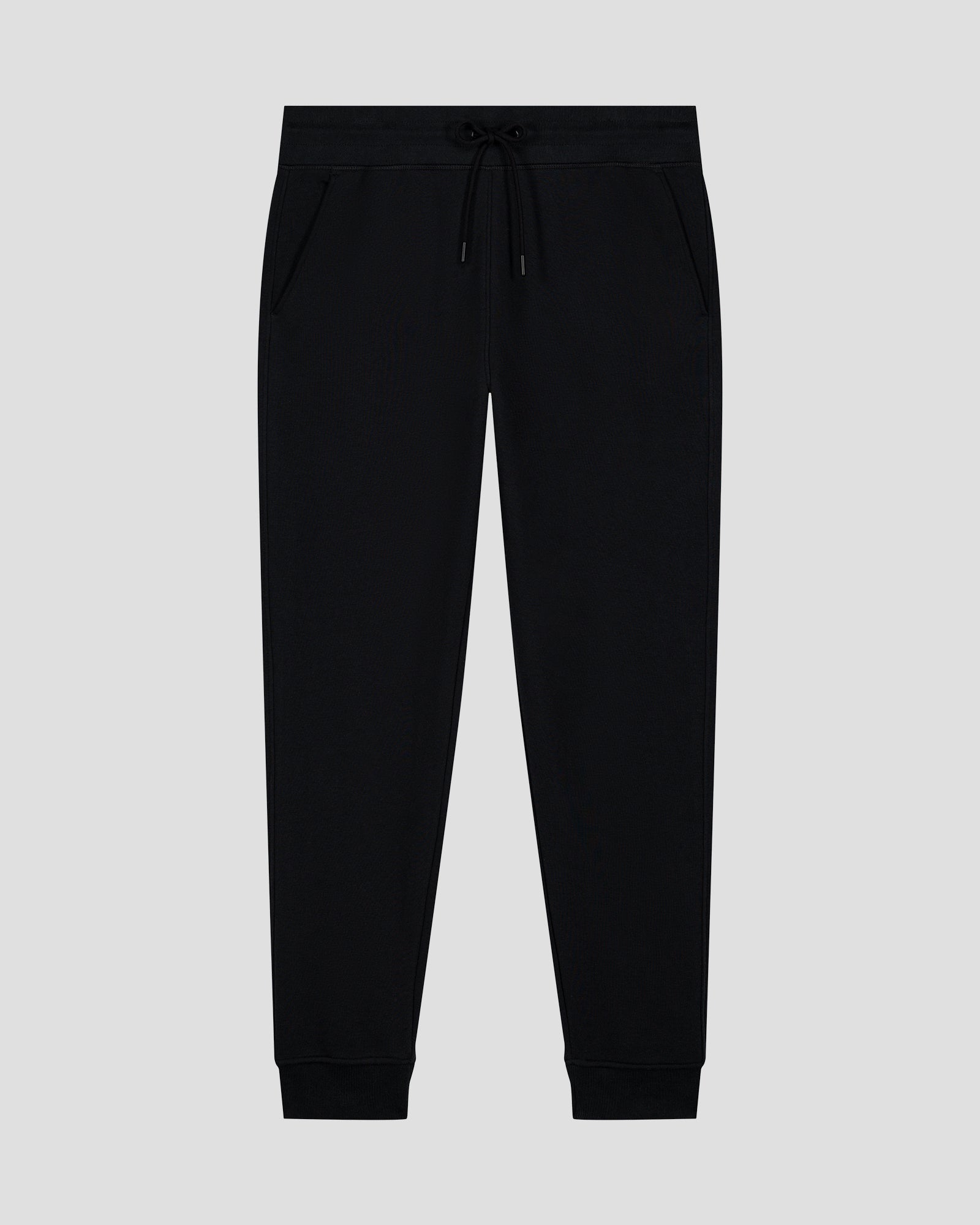 Pantalon de sport en coton Noir Achille