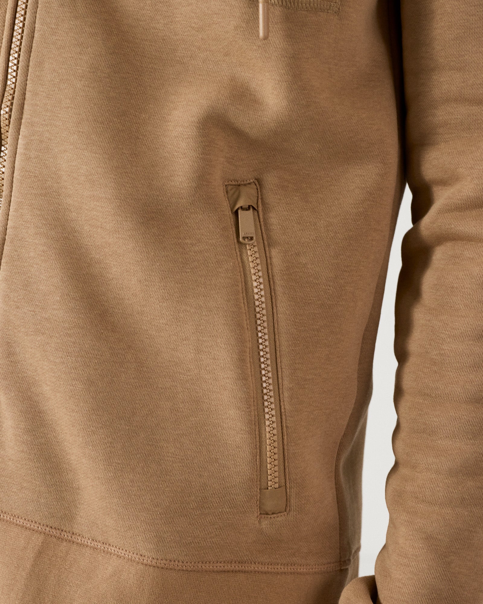 Veste zippée en coton Fauve Hector