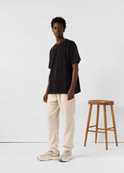 T-Shirt à col rond Noir Andrea