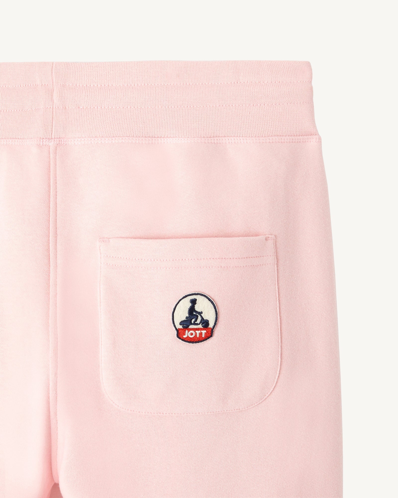 Jogging en coton biologique Rose pêche Valparaiso