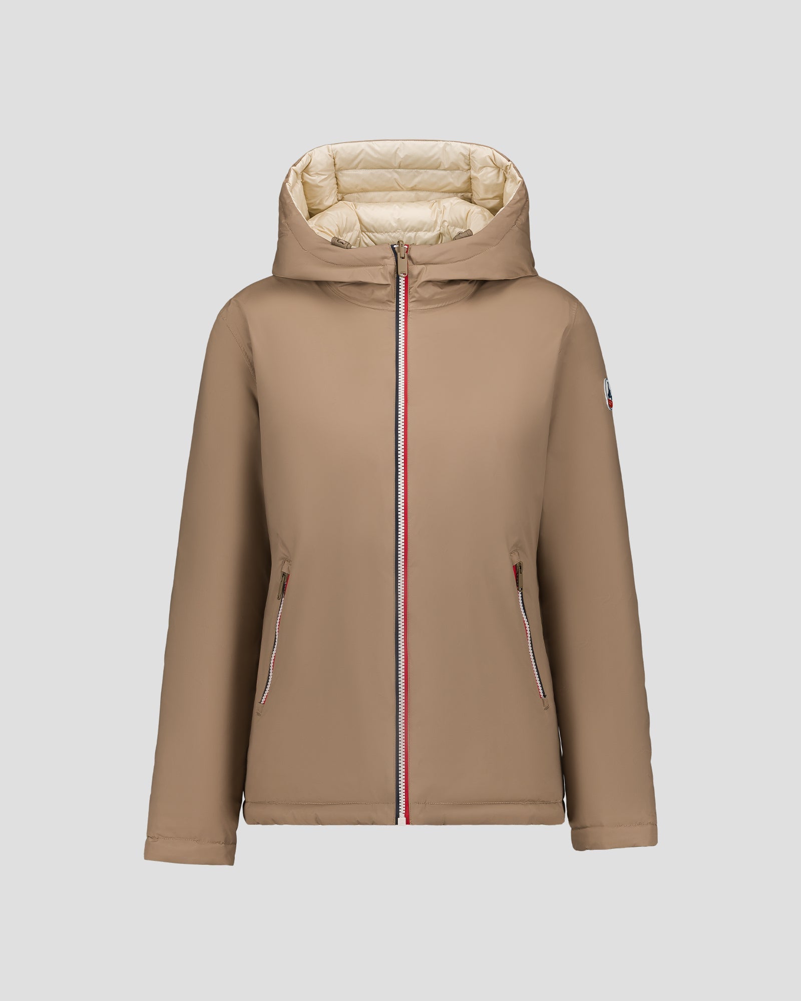 Doudoune réversible Sable fumé/Naturel Bergame