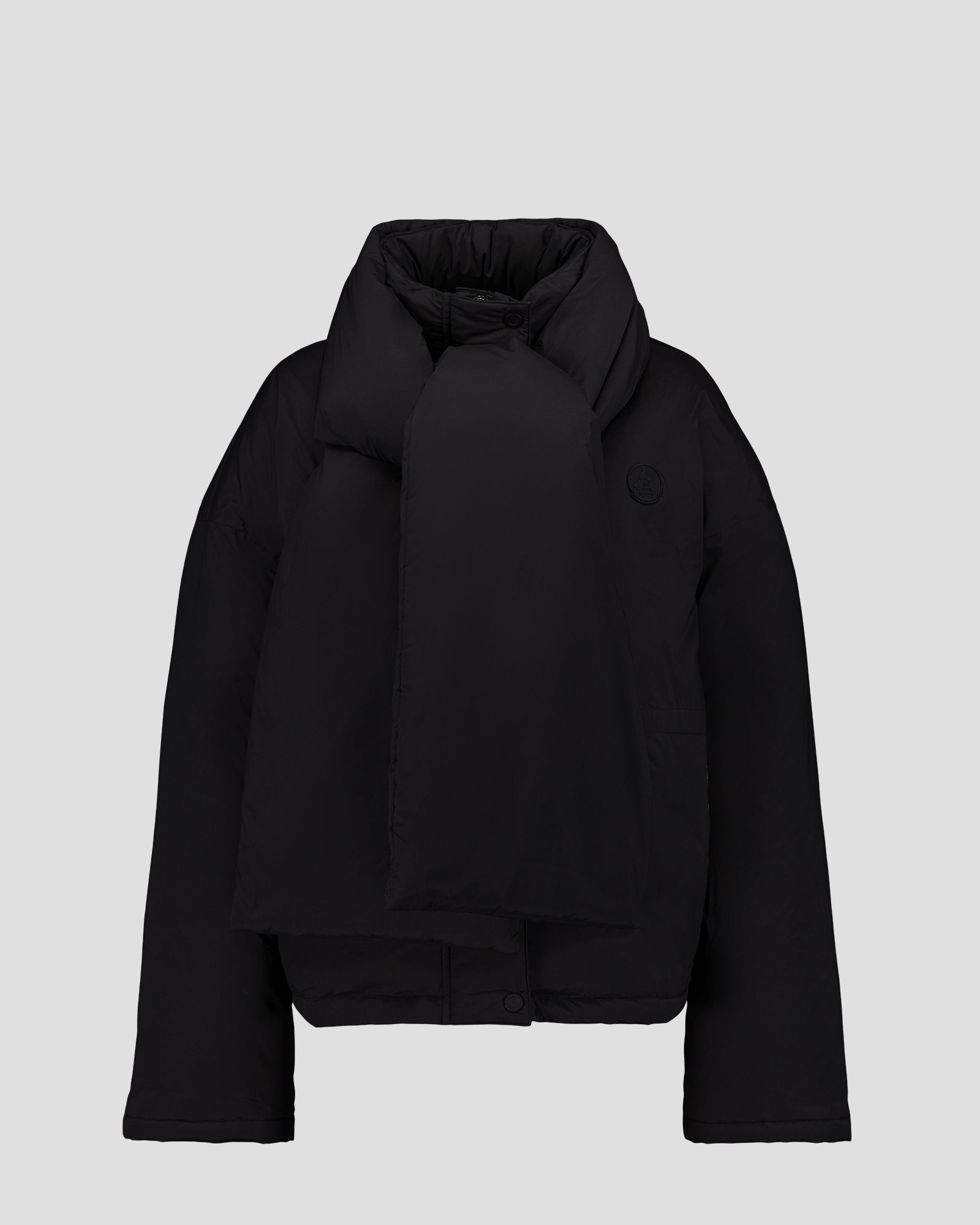 Doudoune Grand Froid avec écharpe amovible Noir Claude