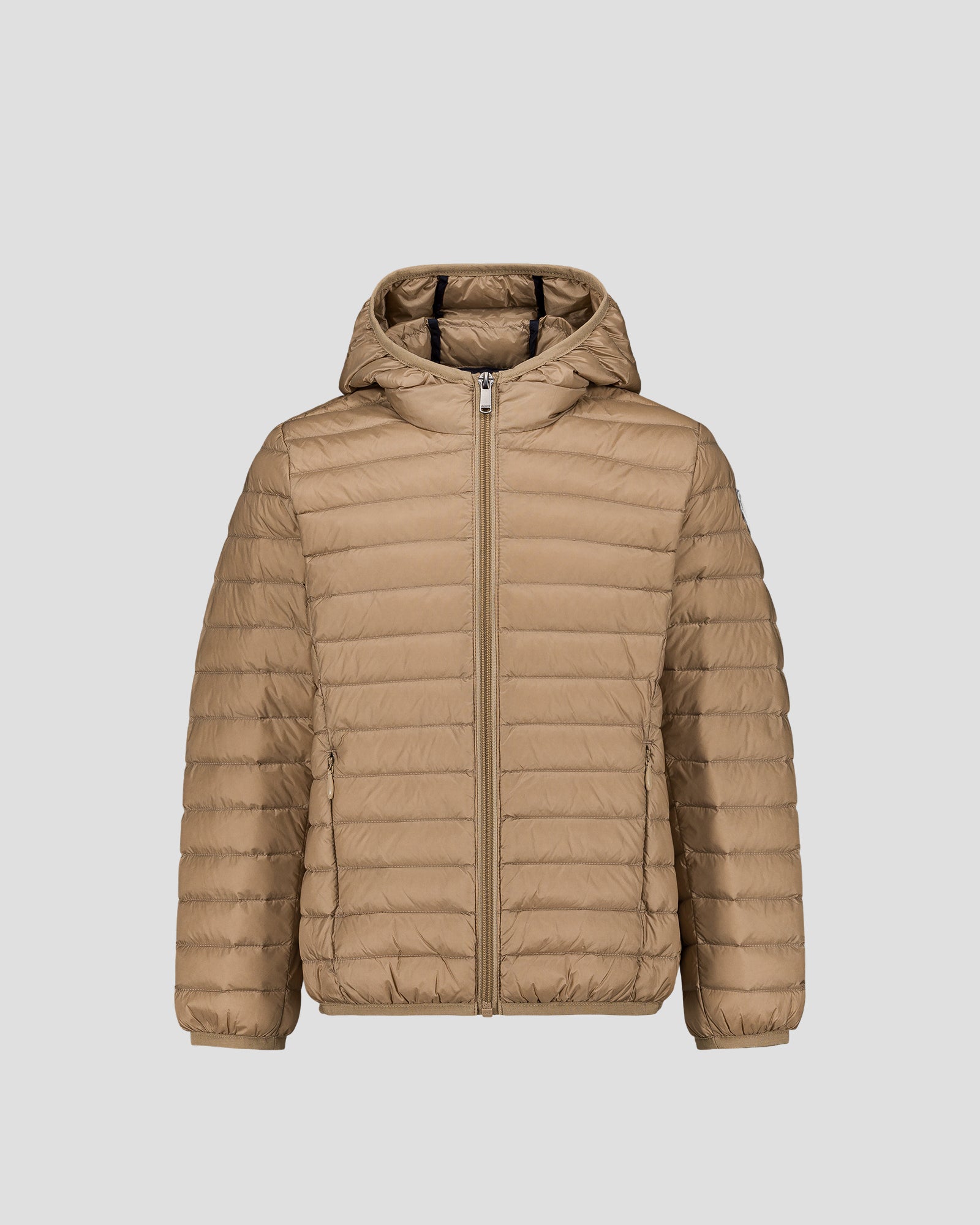 Doudoune légère à capuche enfant Beige Hugo