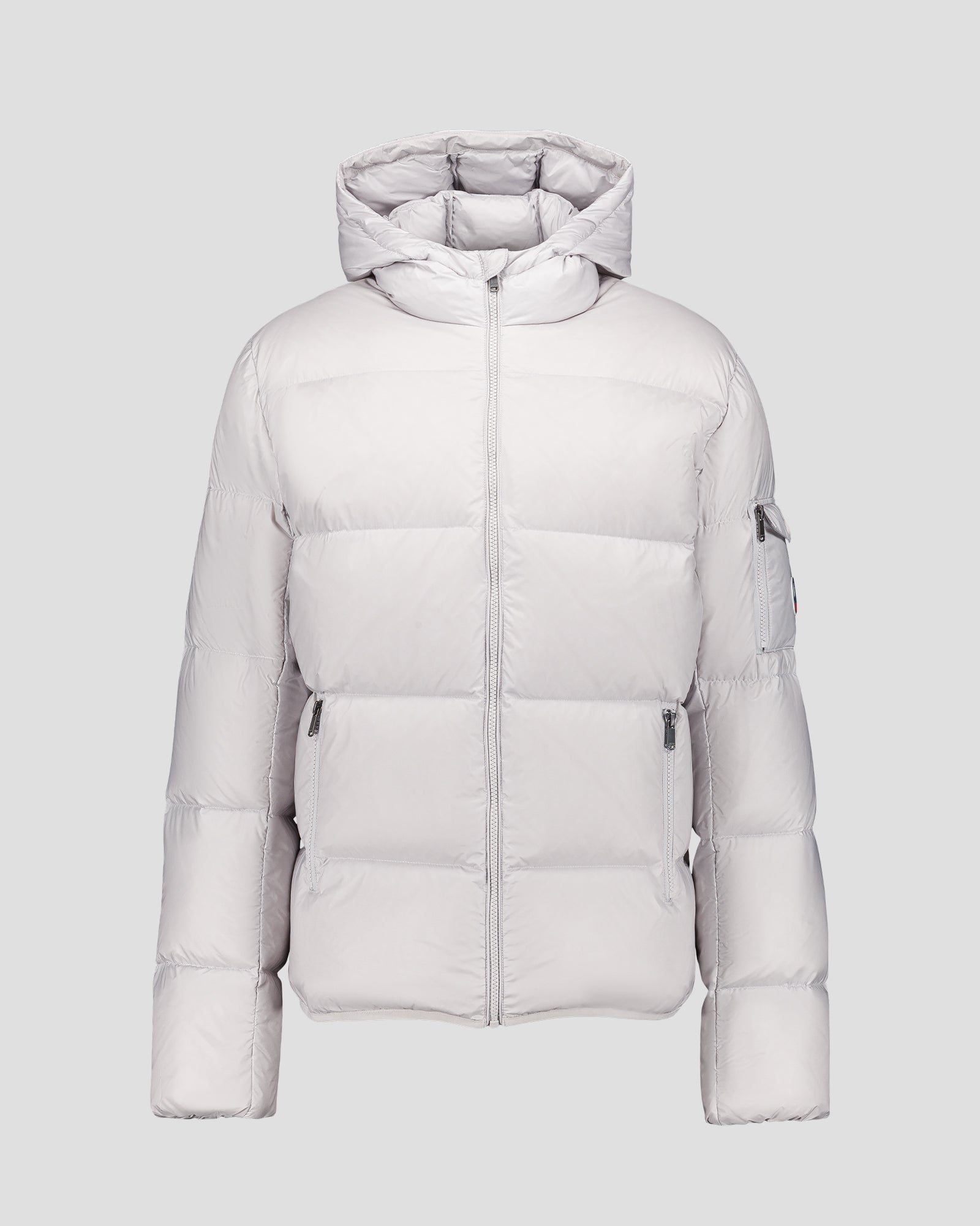 Doudoune à capuche Grand Froid Gris glace Java