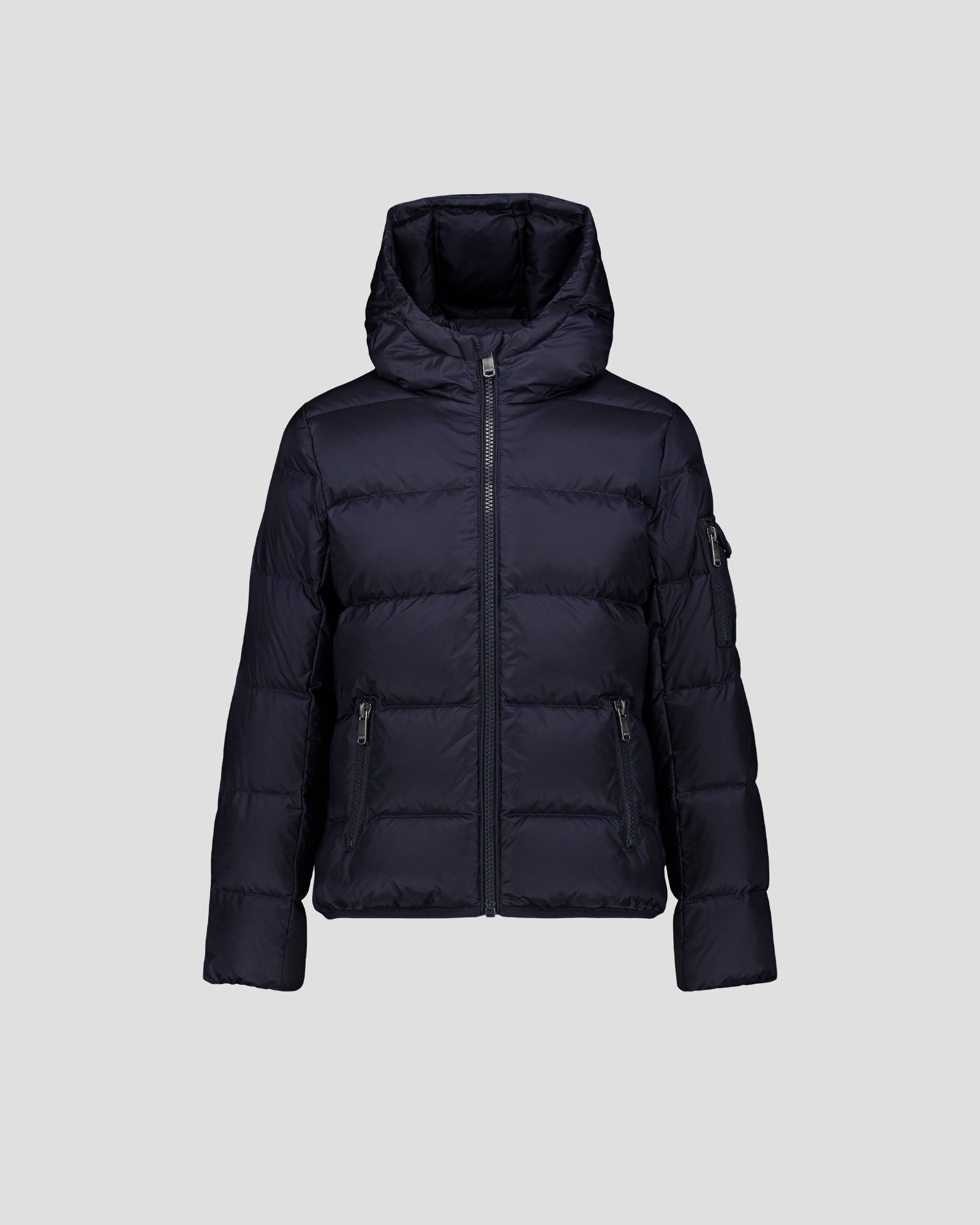 Doudoune enfant à capuche Grand Froid Marine Kazan