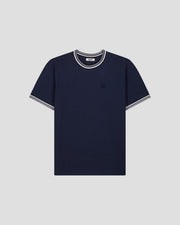 T-shirt col rond mixte Marine Ley