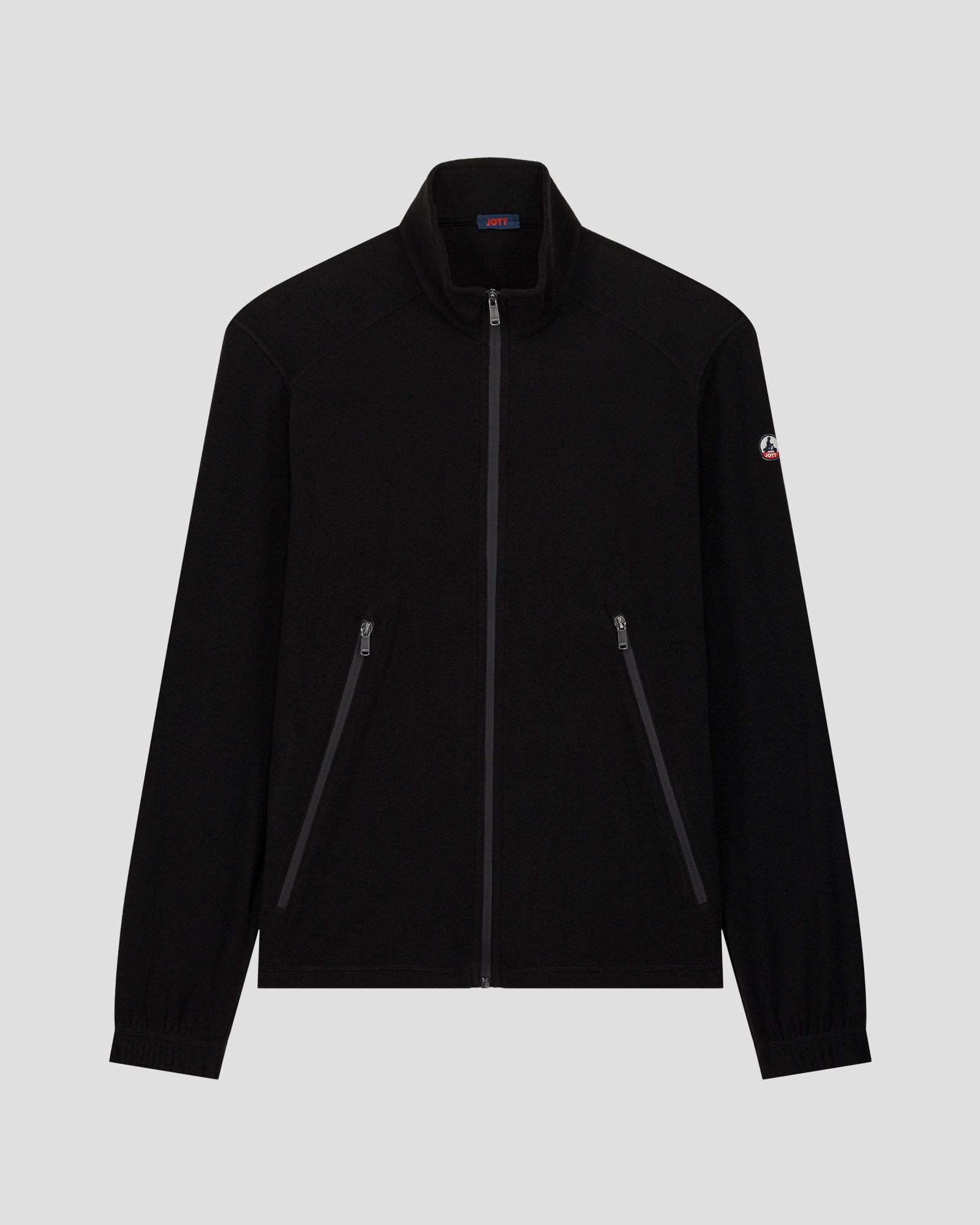 Veste zippée en polaire Noir Loid