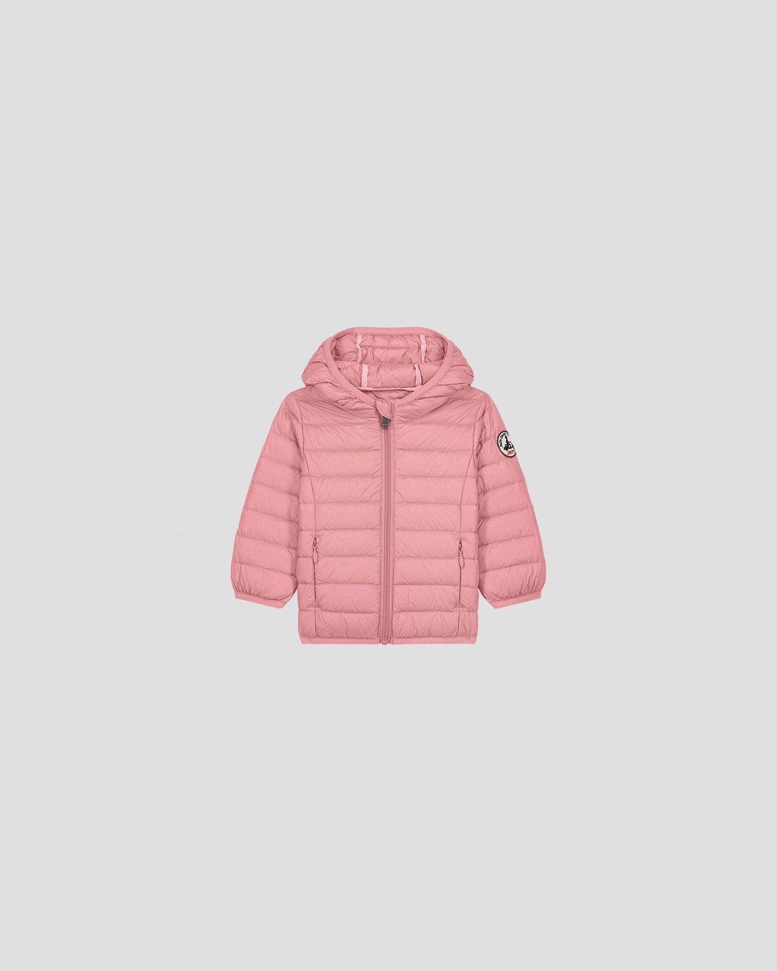 Doudoune bébé à oreilles Pink antique Mael