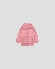 Doudoune bébé à oreilles Pink antique Mael