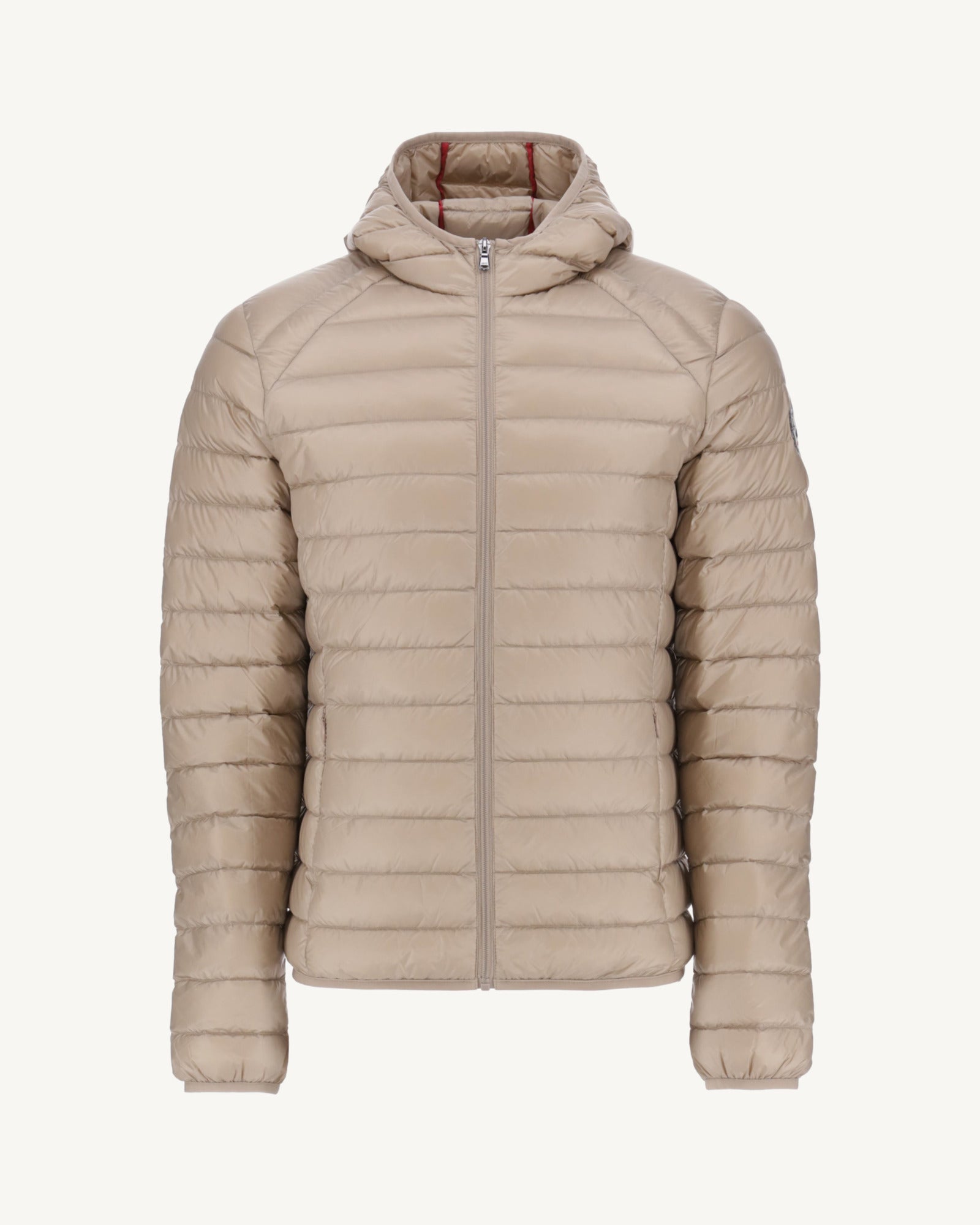 Doudoune légère à capuche Beige Nico
