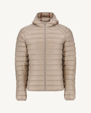 Doudoune légère à capuche Beige Nico