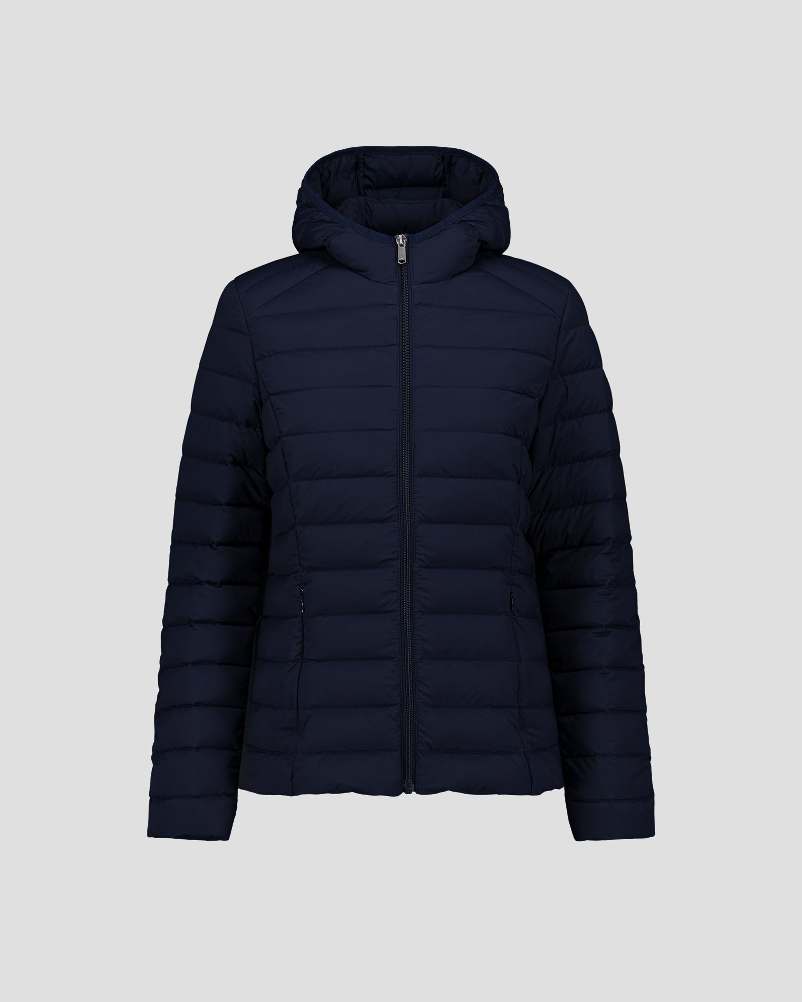 Doudoune à capuche stretch légère Marine Salma