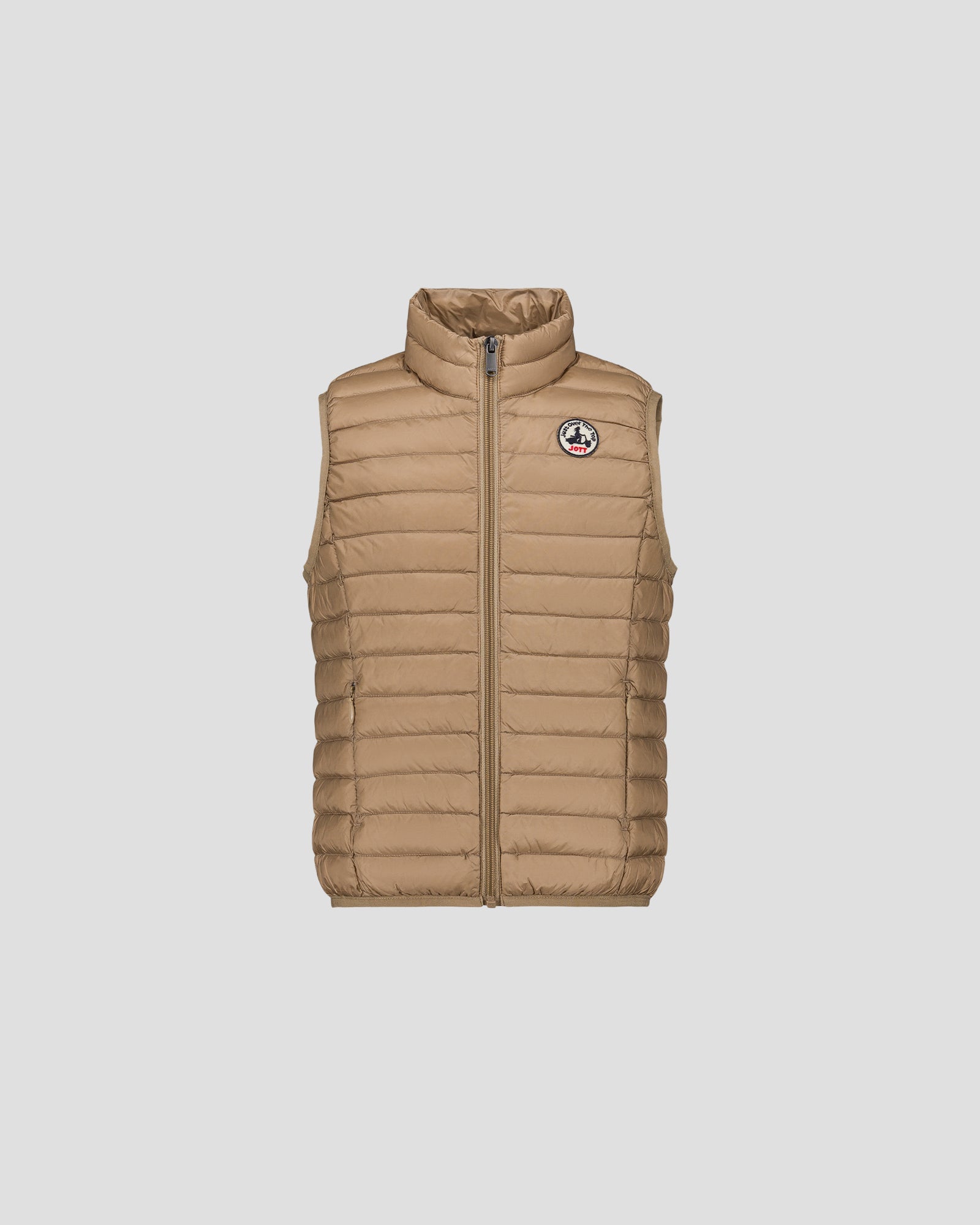 Doudoune sans manches enfant Beige Zoe