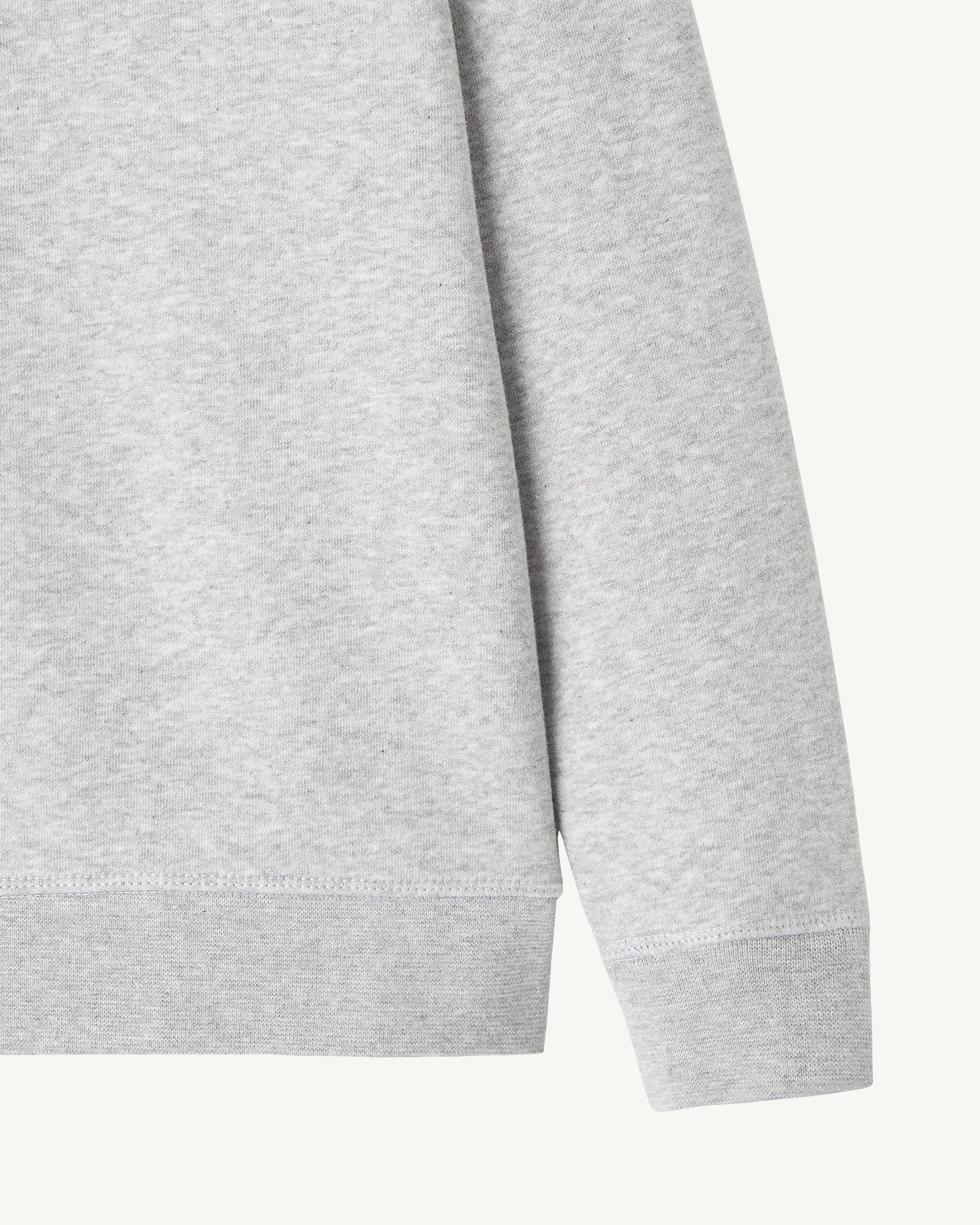 Sweat enfant en coton biologique Gris chiné Barcelos