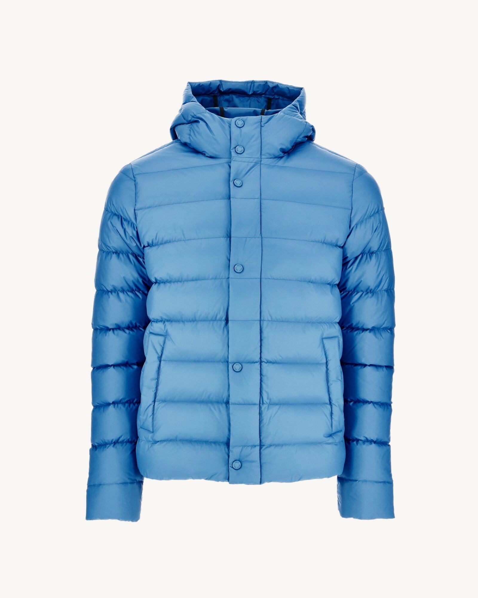 Doudoune à capuche Bleu denim Jorge