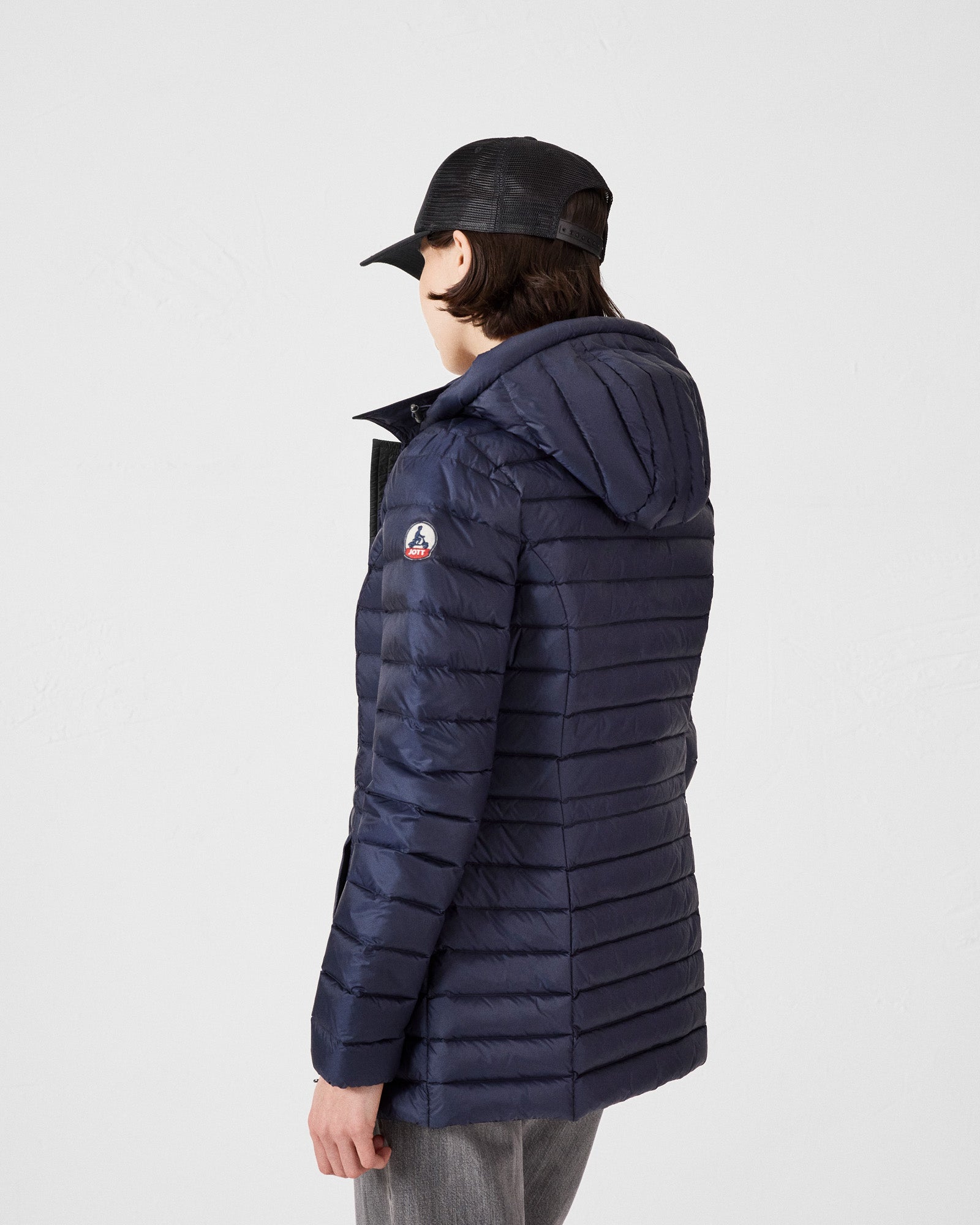 Doudoune à capuche mi-longue Marine Nour 2.0