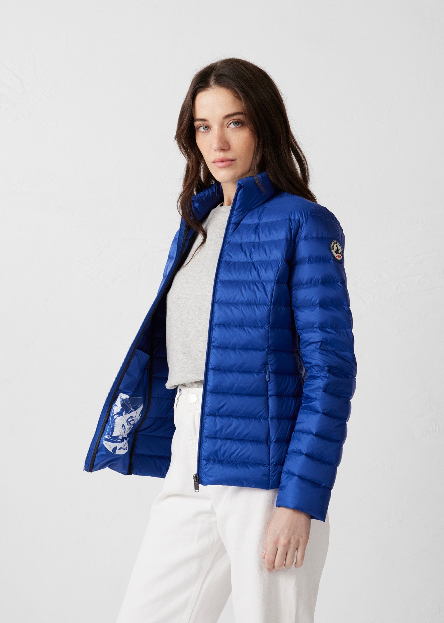 Doudoune légère Bleu cobalt Cha