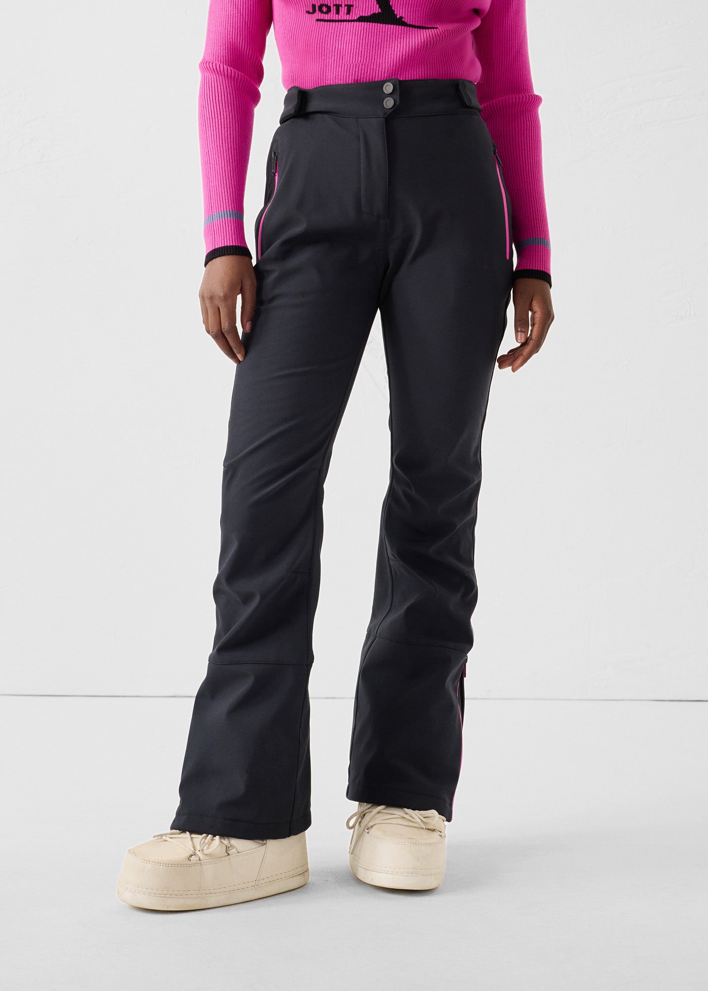 Pantalon ski Imperméable Grand froid Noir Silene