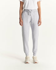 Pantalon de sport femme en coton biologique Gris chiné Valparaiso