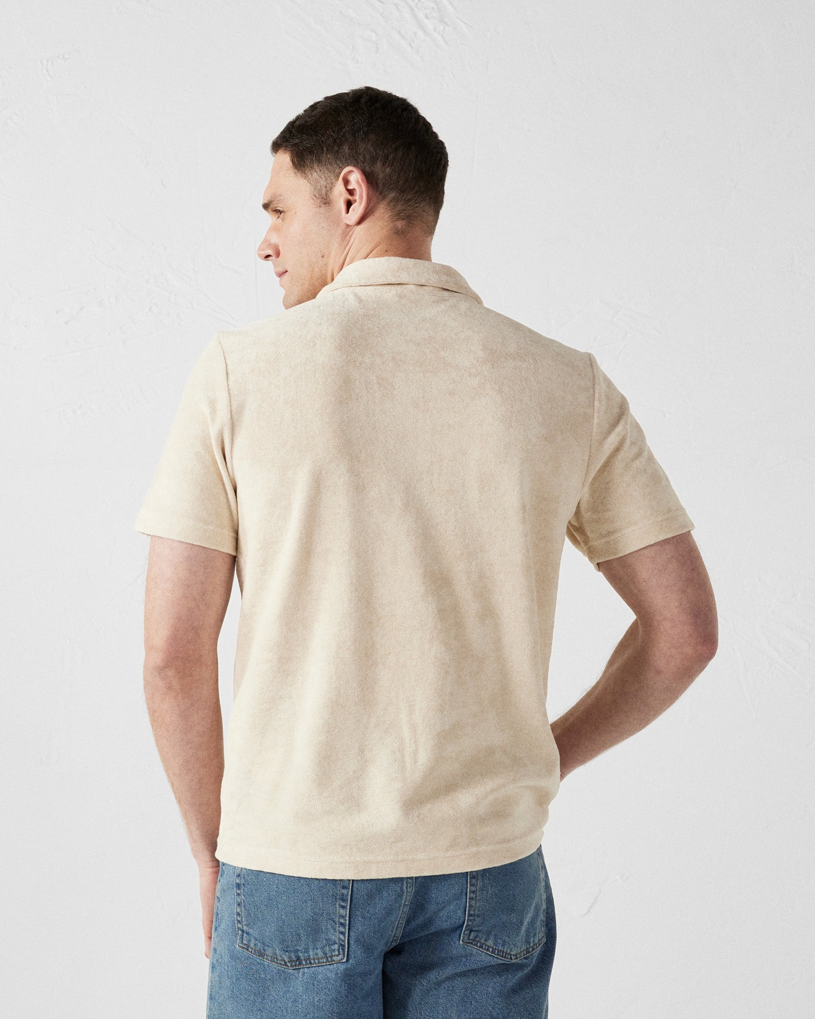 Polo éponge Sable Joshua