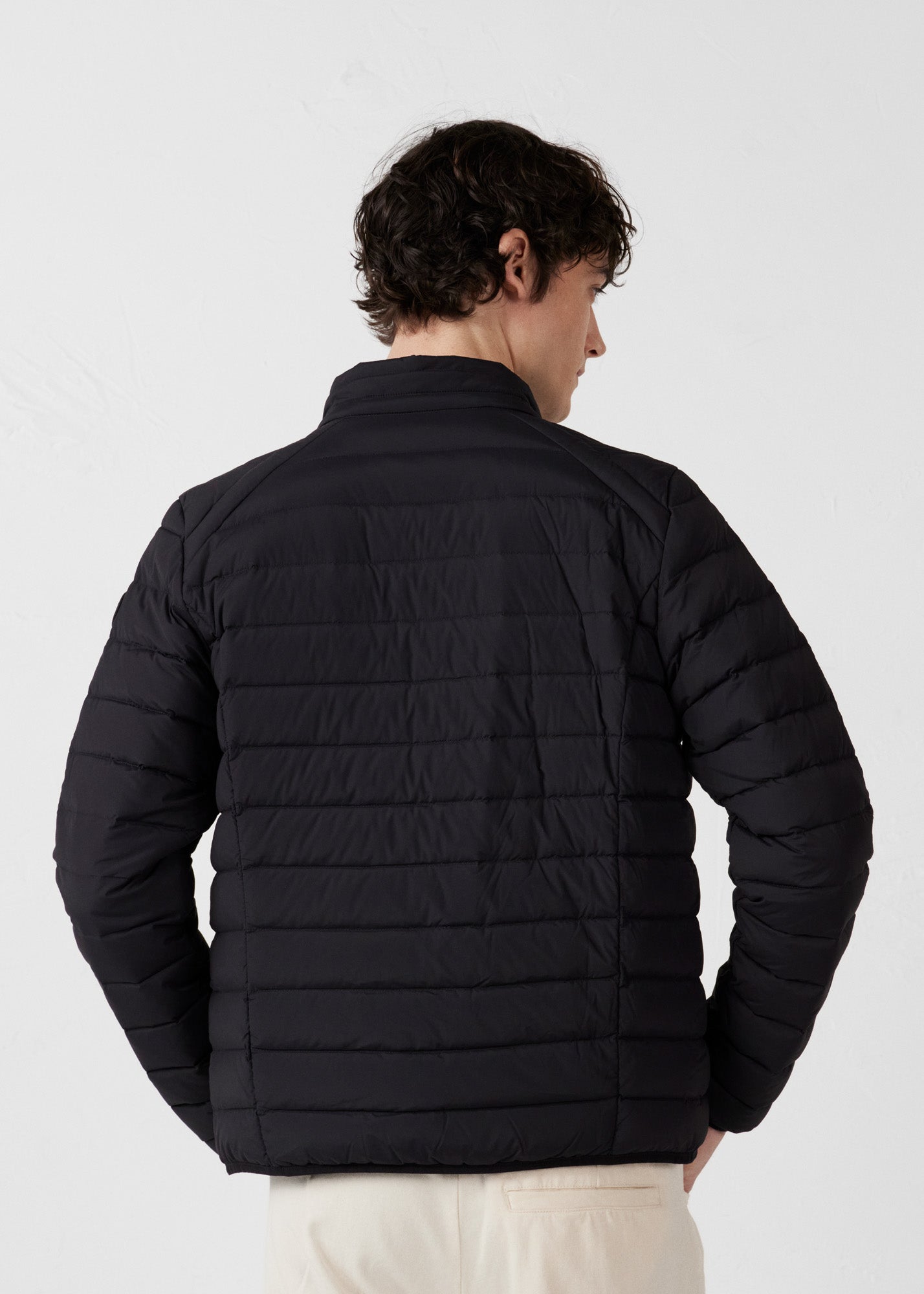 Doudoune légère stretch Noir Aragon