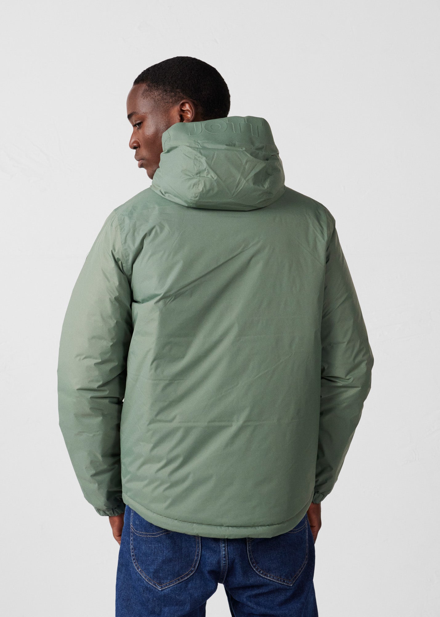 Doudoune réversible Vert sauge/Sable fumé Brummen