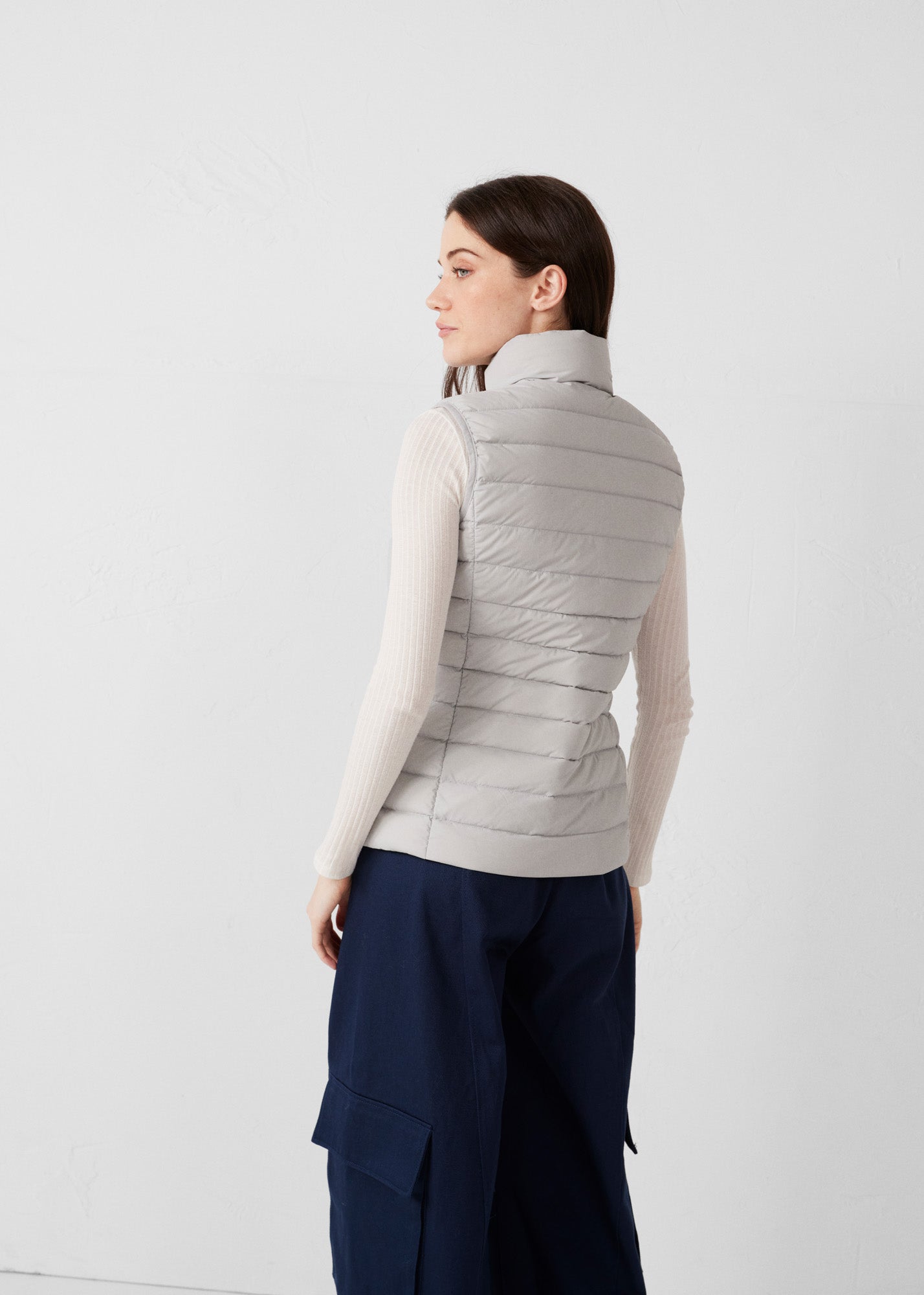 Doudoune sans manches stretch Reflet de mer Grenada