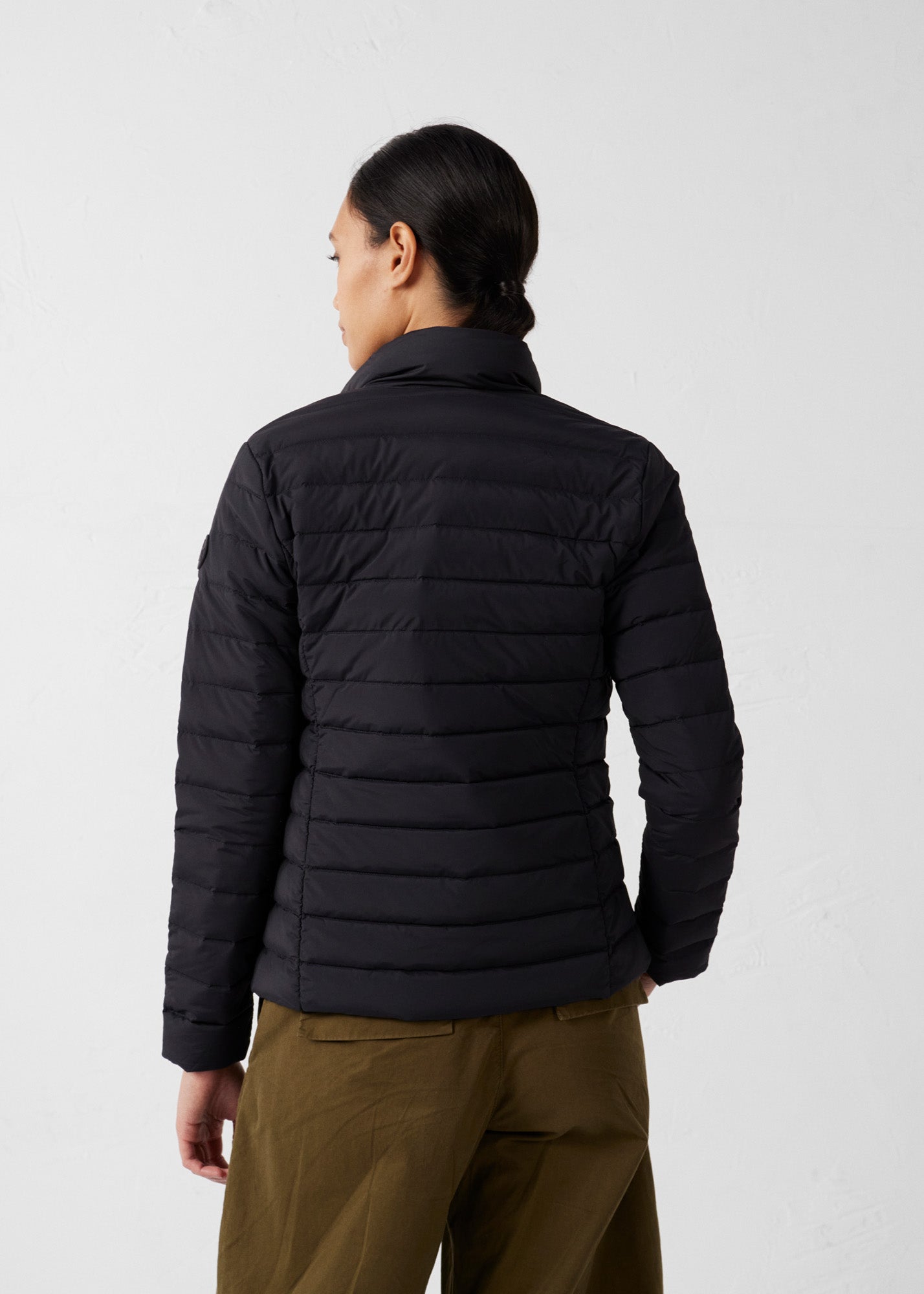 Doudoune stretch légère Noir Maia